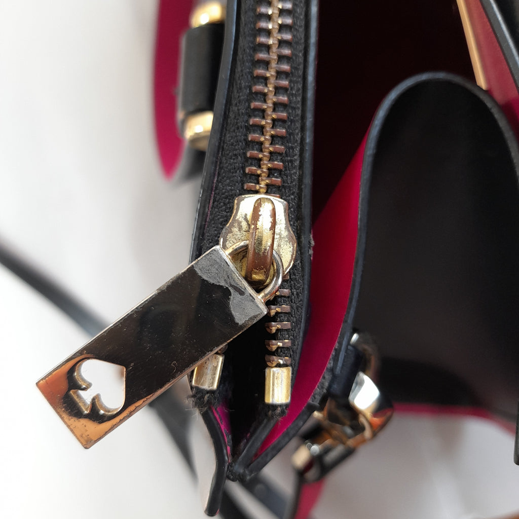 Kate Spade Pink & Leather 'Arbour Hill' Satchel | Pre Loved |
