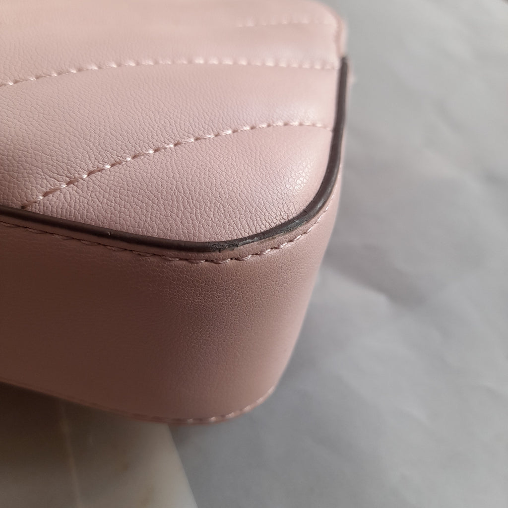 DKNY Pink Quilted 'Veronica' Crossbody Bag | Brand New |