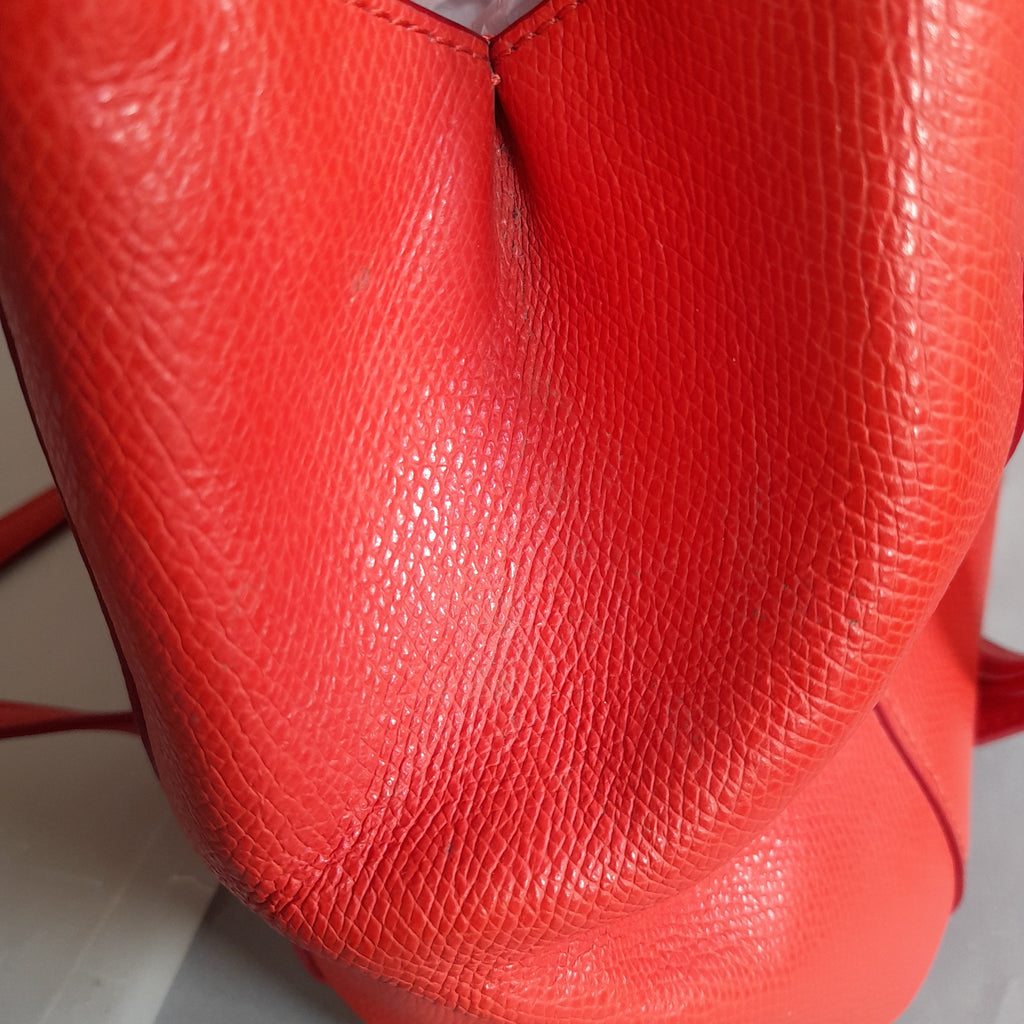 Coach Orange Leather 'Christie' Satchel | Pre Loved |