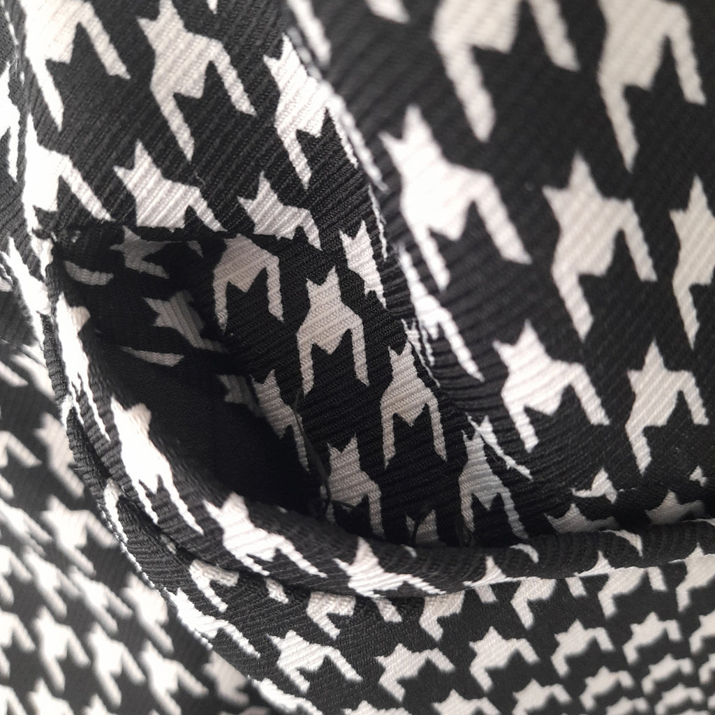Villa Black and White Houndstooth Jacket and Pants | Gently Used |