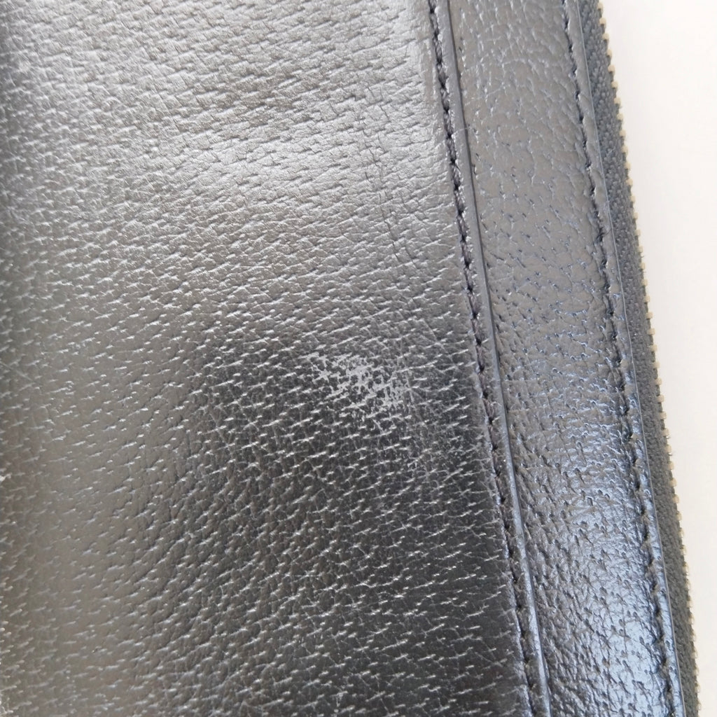 Kate Spade Black Leather Travel Envelope Wallet | Pre Loved |