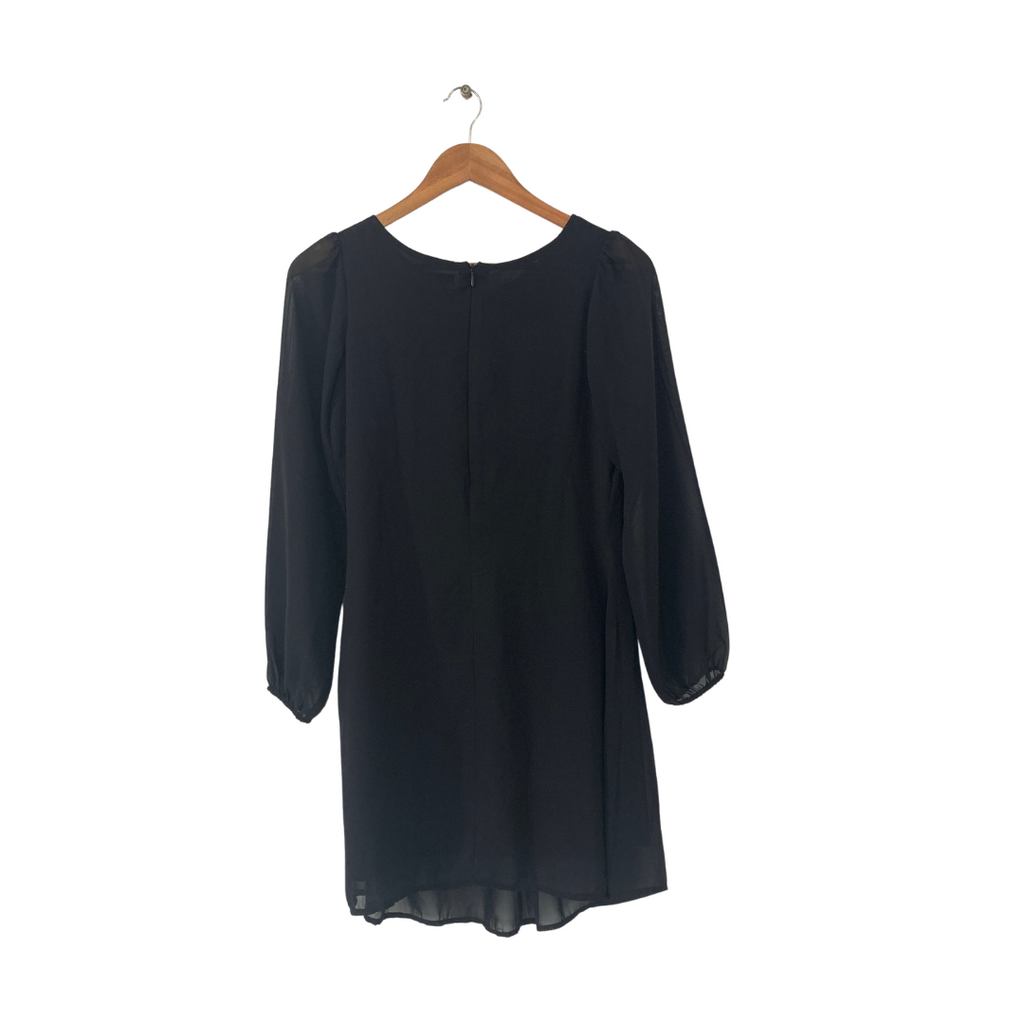 New Look Black Pleated Dress | Gently Used |