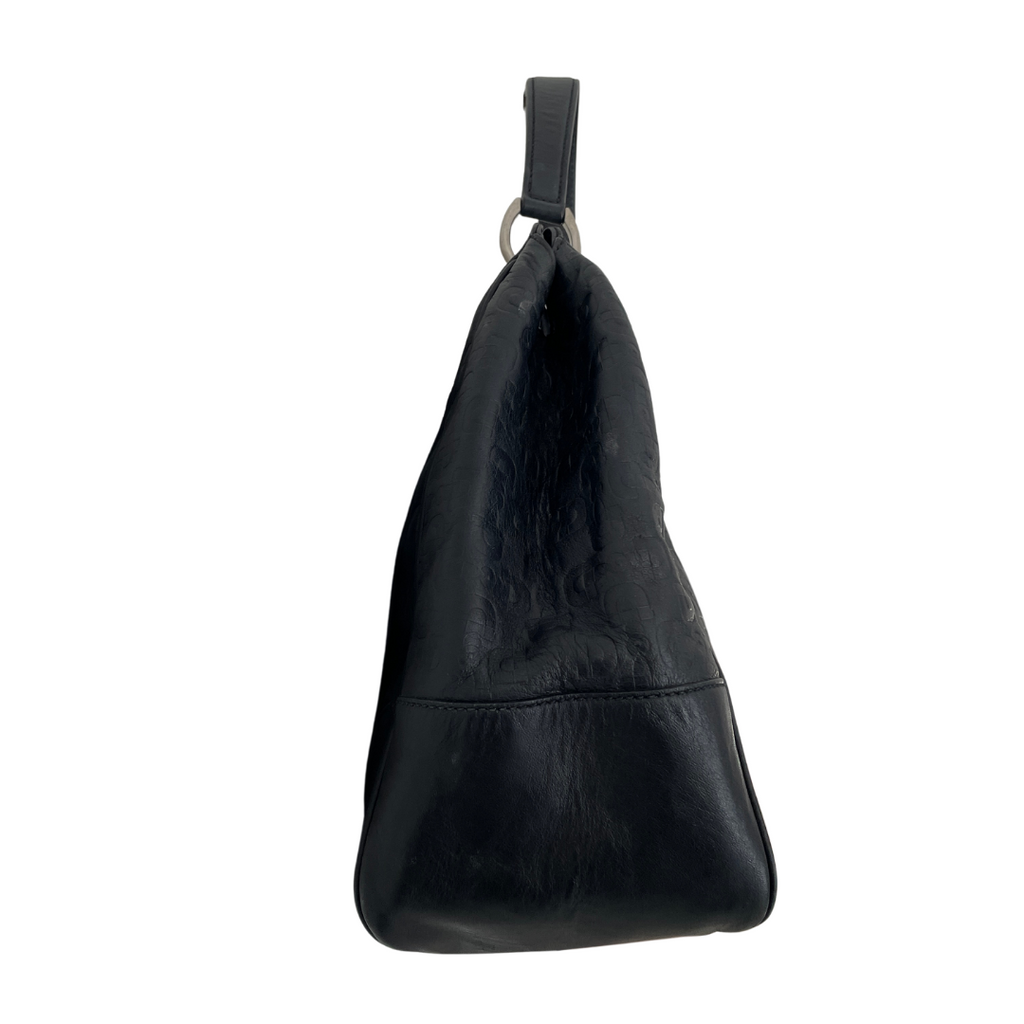 Gucci Black Horsebit Leather Hobo Shoulder Bag | Gently Used |