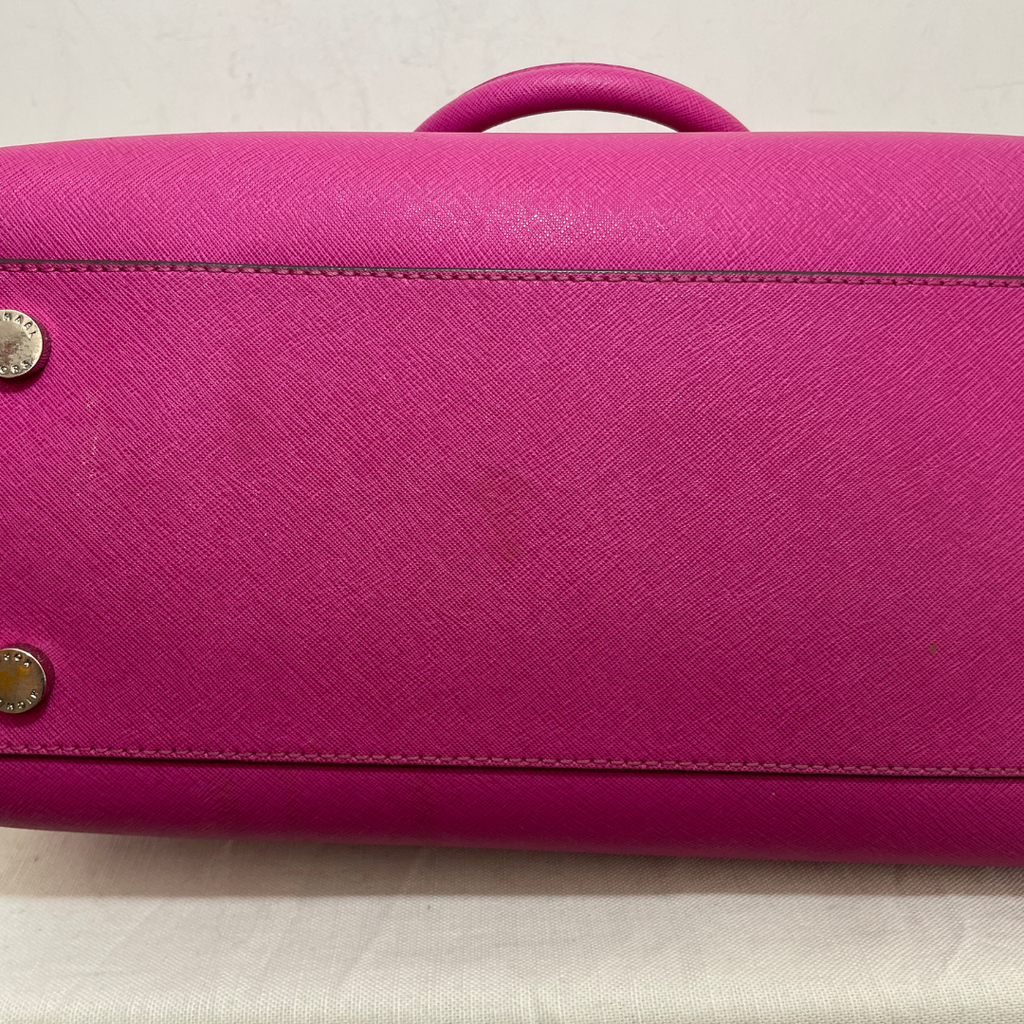 Michael Kors Pink Leather Selma Satchel | Pre Loved |