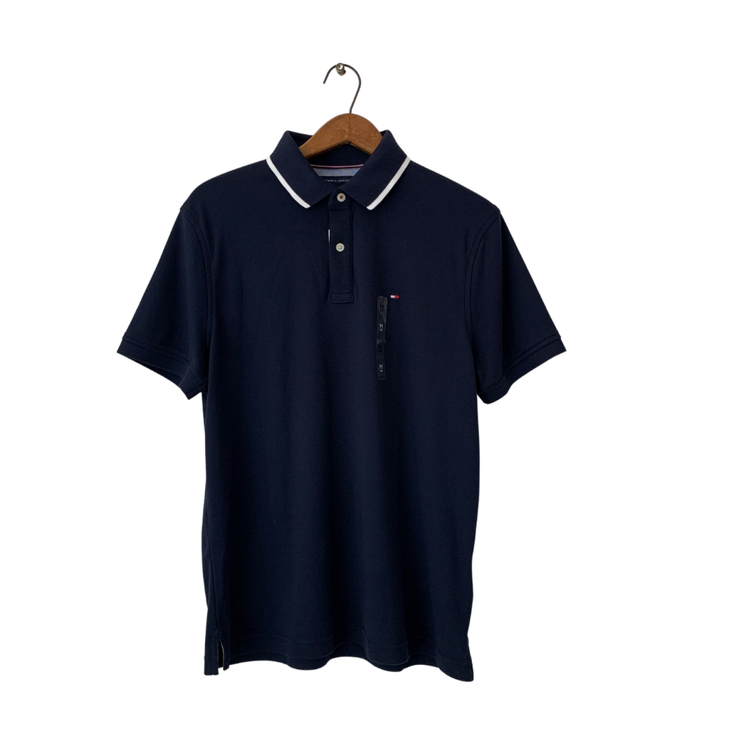 Tommy Hilfiger Men's Navy Polo Shirt | Brand New |