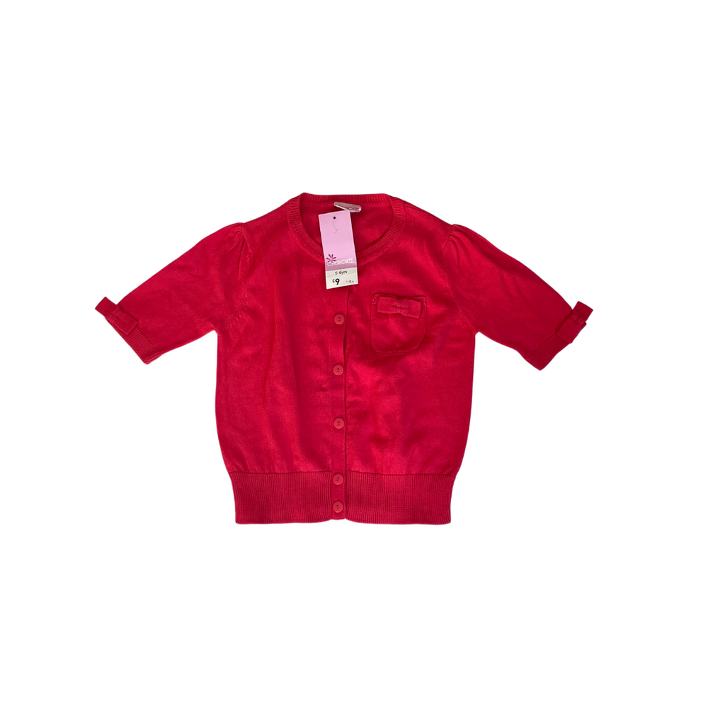 Cherokee Red Short-sleeve Sweater (5 - 6 Years) | Brand New |