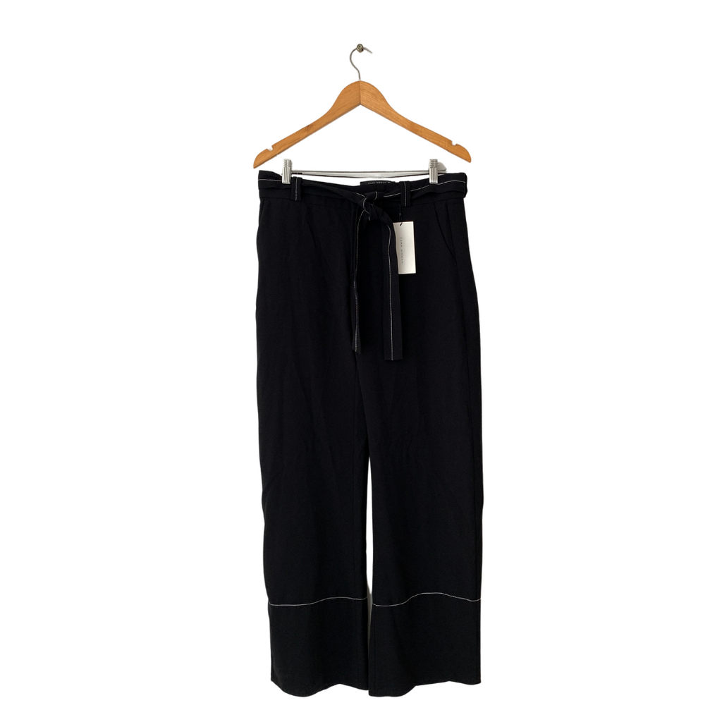 ZARA Black & White Wide Legged Pants | Brand New |