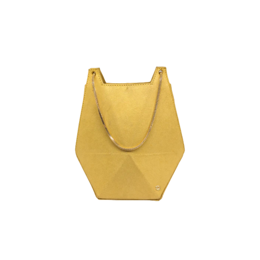 Warp Glisten Yellow Small Hobo Bag | Sample |