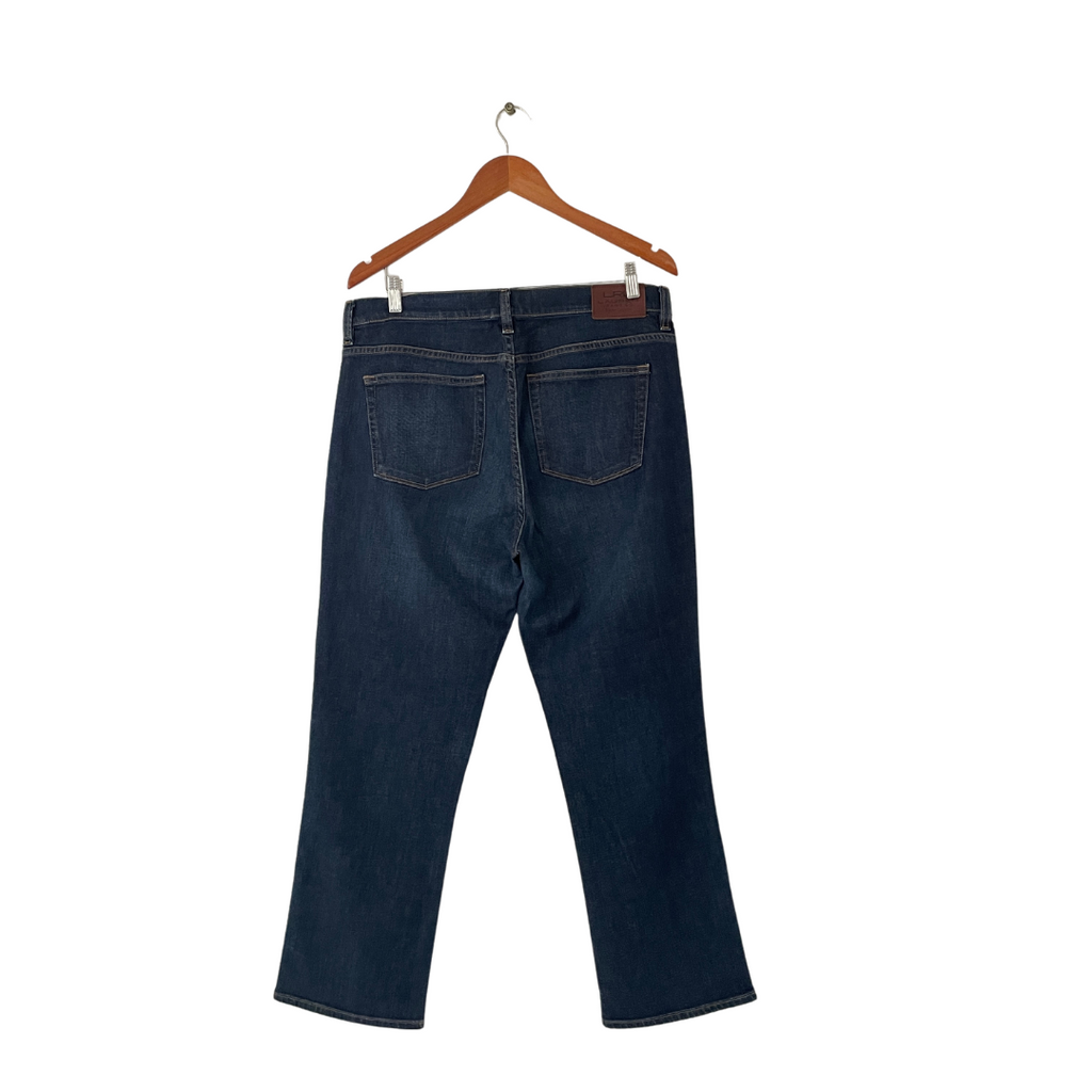 Lauren Ralph Lauren Blue Wide-Legged Jeans | Gently Used |