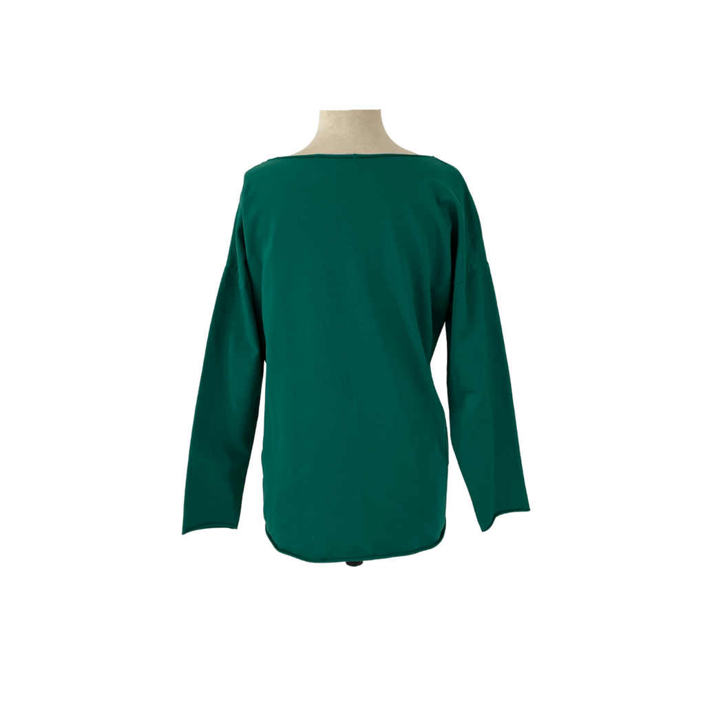 adL Green Front Cut-out Top | Gently Used |