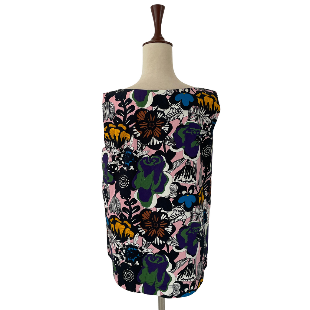 Uniqlo Multi-coloured Printed Shift Top | Gently Used |