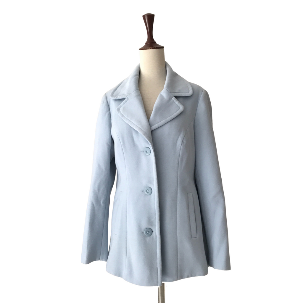 Light blue winter jacket hot sale