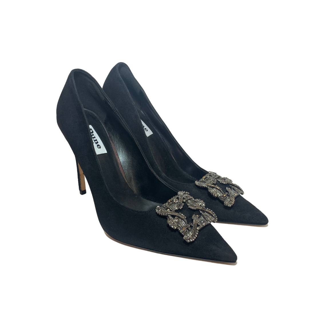 DUNE Black Suede Breanna Pumps Pre Loved Secret Stash