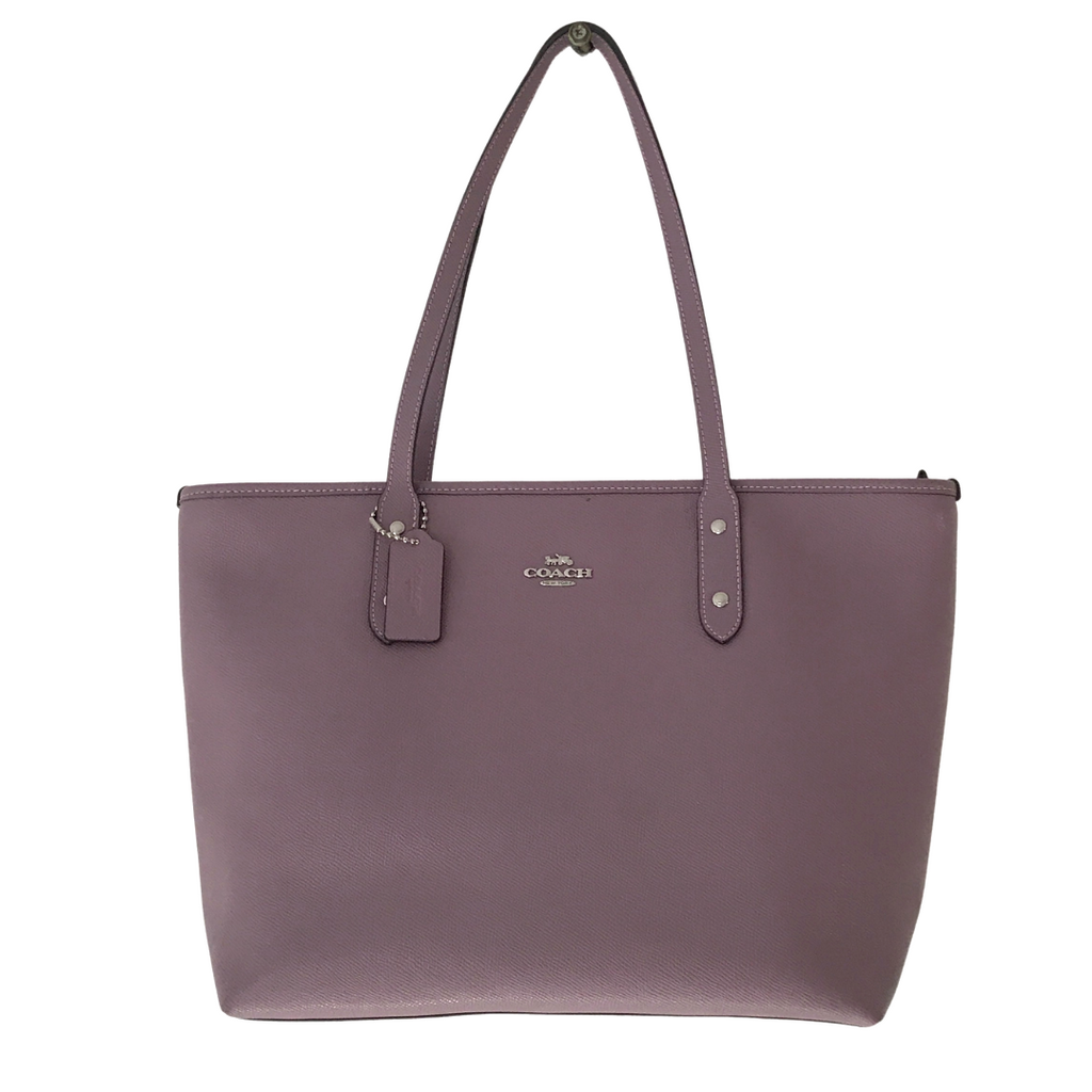 Coach Lilac Pebbled Leather Tote | Gently Used |