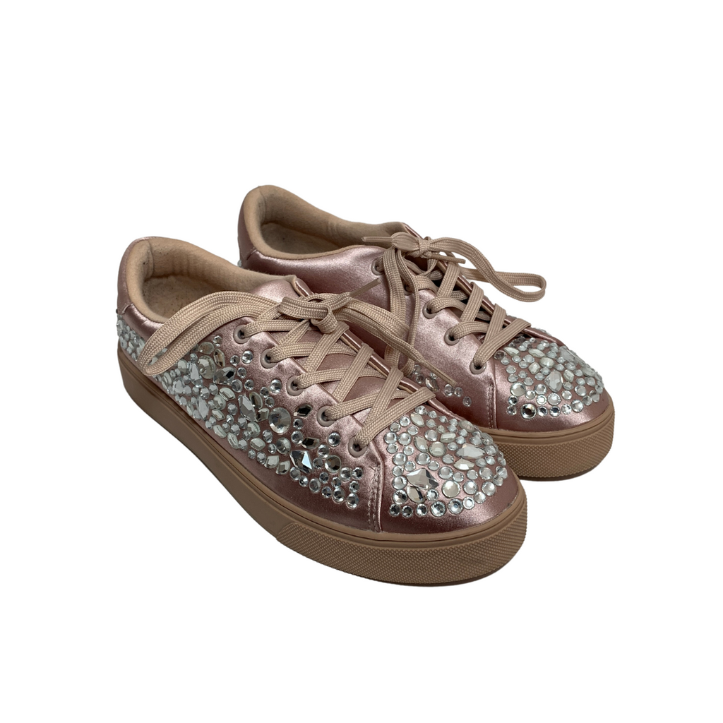 ALDO 'Zellina' Pink Rhinestone Sneakers | Gently Used |