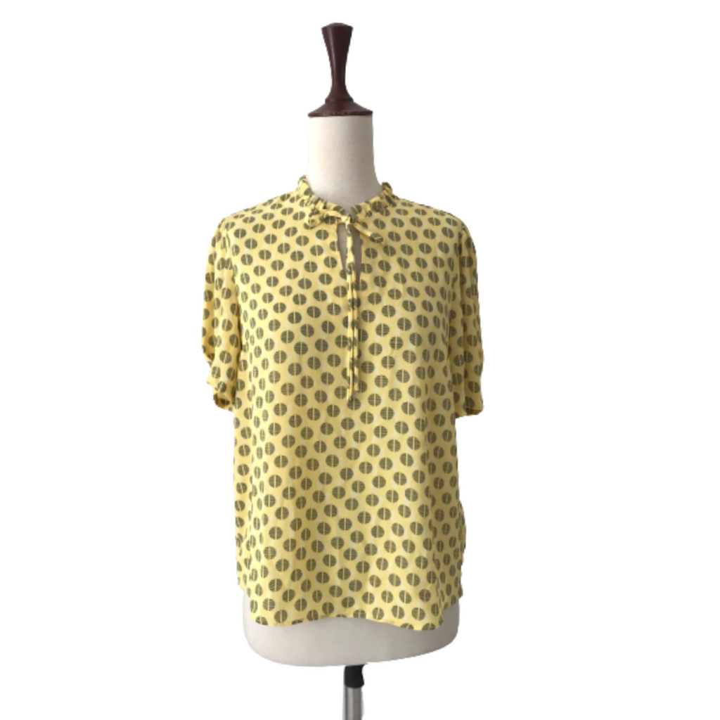 MAX Yellow Printed Blouse | Brand New |