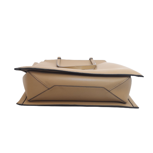 Charles & Keith Trapeze Large Khaki Shoulder Bag | Gently Used |