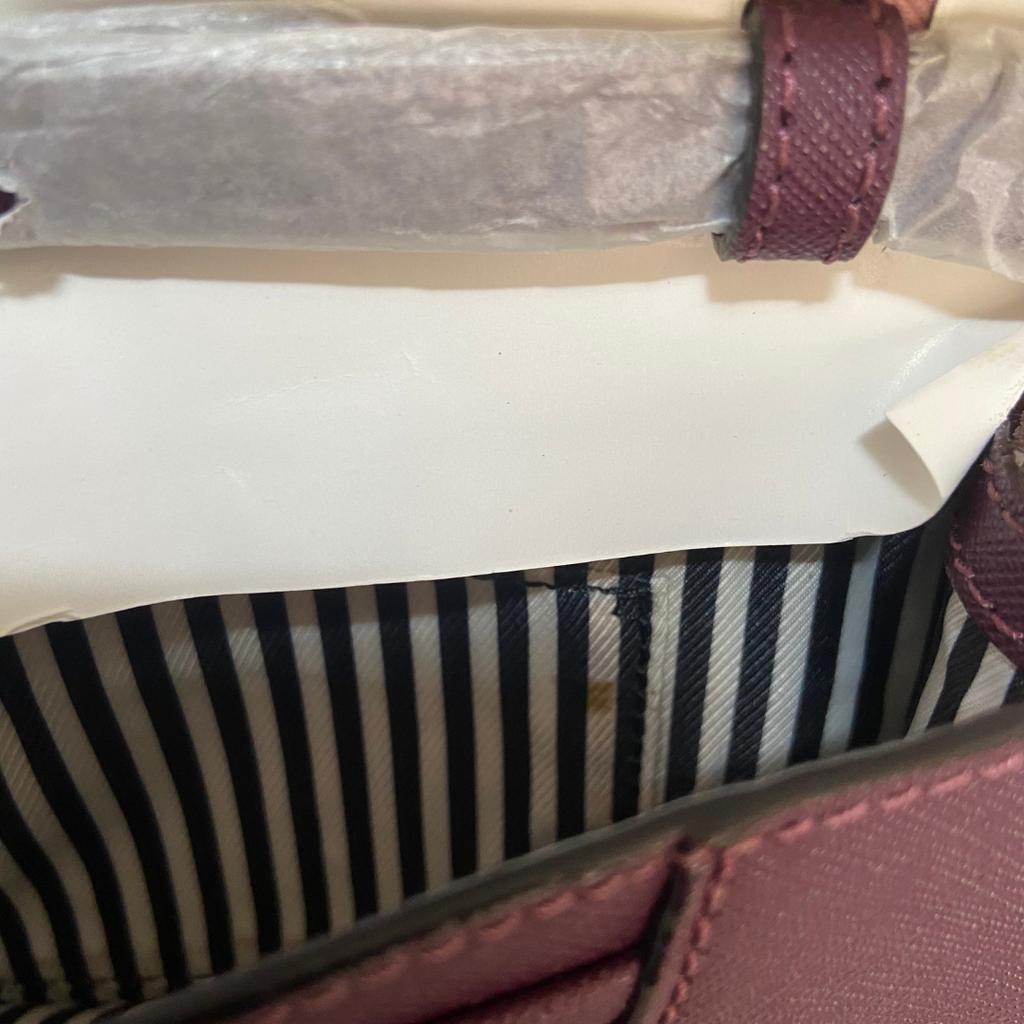 Kate Spade Purple and Pink Cameron Street Shreya Crossbody Bag | Brand New |