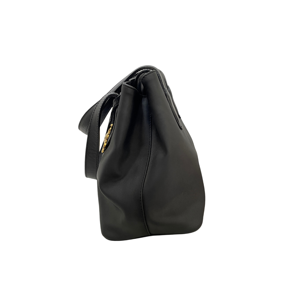 Lancel Black Hand Bag | Pre Loved |