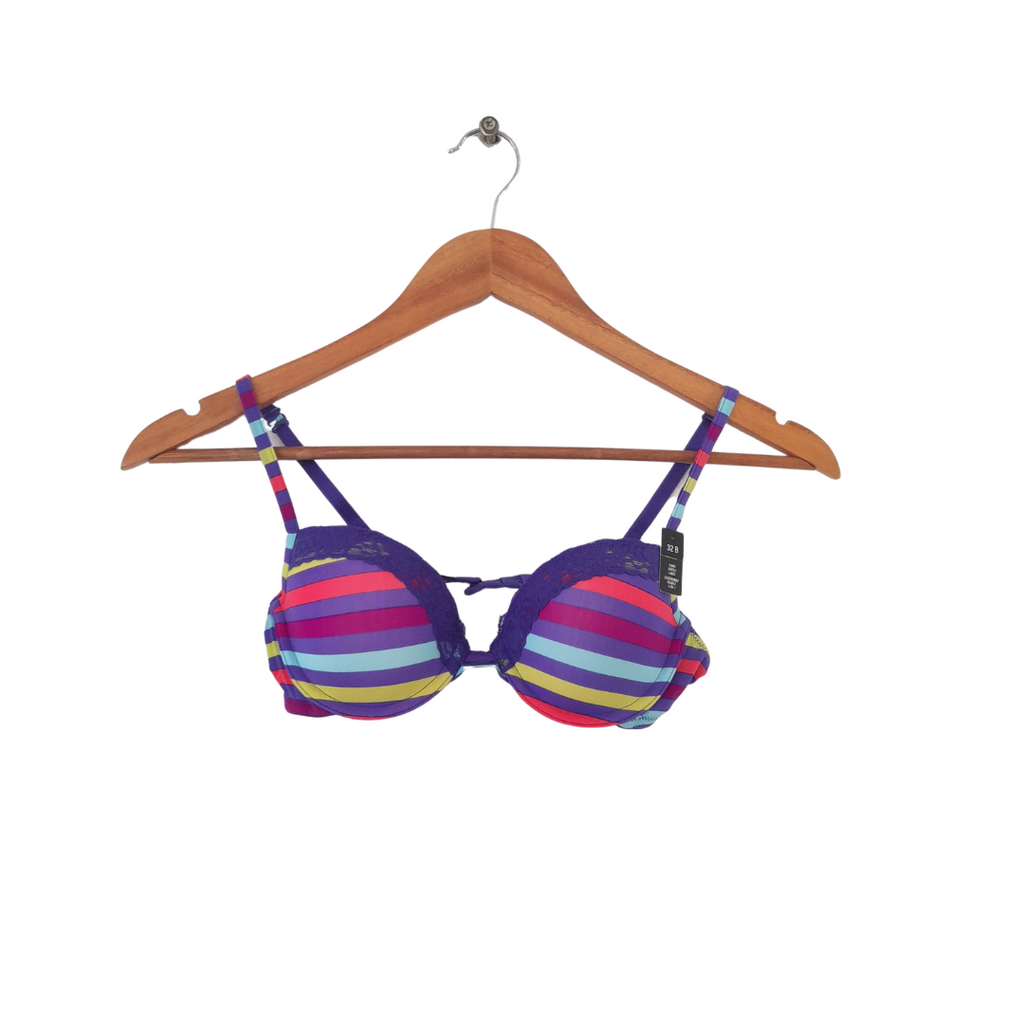 La Senza Purple Striped Bra | Brand New |