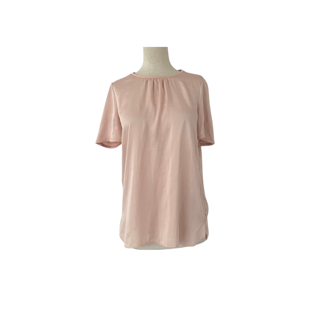 Esprit Baby Pink Satin Blouse | Like New |
