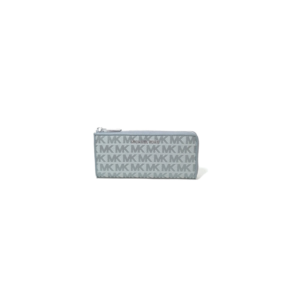 Michael Kors Grey Monogram 'Heather' Wallet