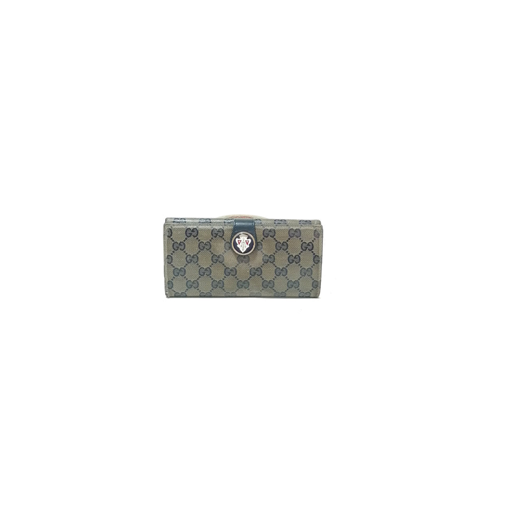Gucci Monogram Envelope Wallet