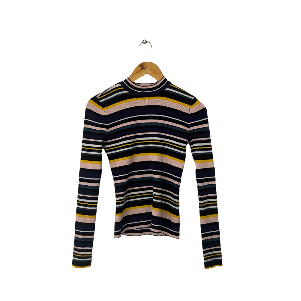 Guess Multi-colour Ribbed Sweater | Gently Used |