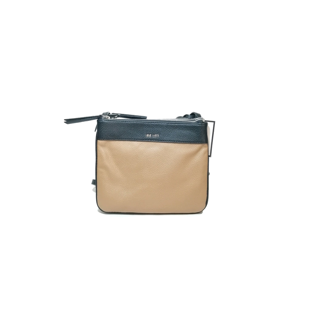 Nine West Brown & Black Helda Cross Body Bag