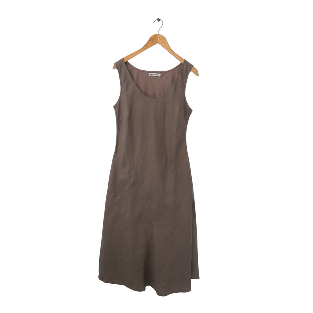 Jodhpur Khaki Long Dress | Pre Loved |