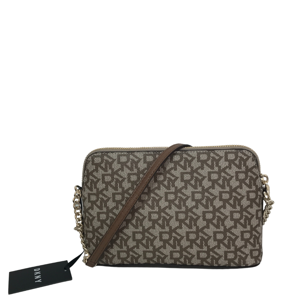 DKNY Monogram Dome Crossbody Bag | Brand New |