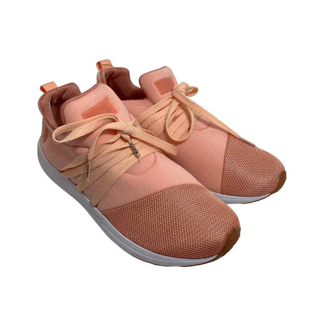 U.S Polo Association Peach Women's Sneakers | Brand New |