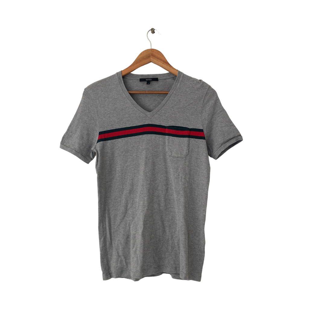 Gucci Grey Men's T-shirt | Gently Used |