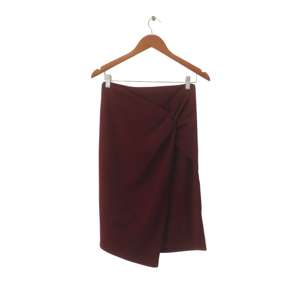Kate Kasin Maroon Skirt | Brand New |