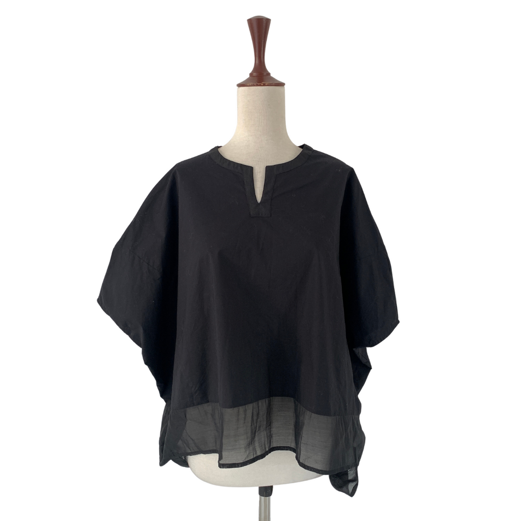 Southaven Black Cape Top | Brand New |
