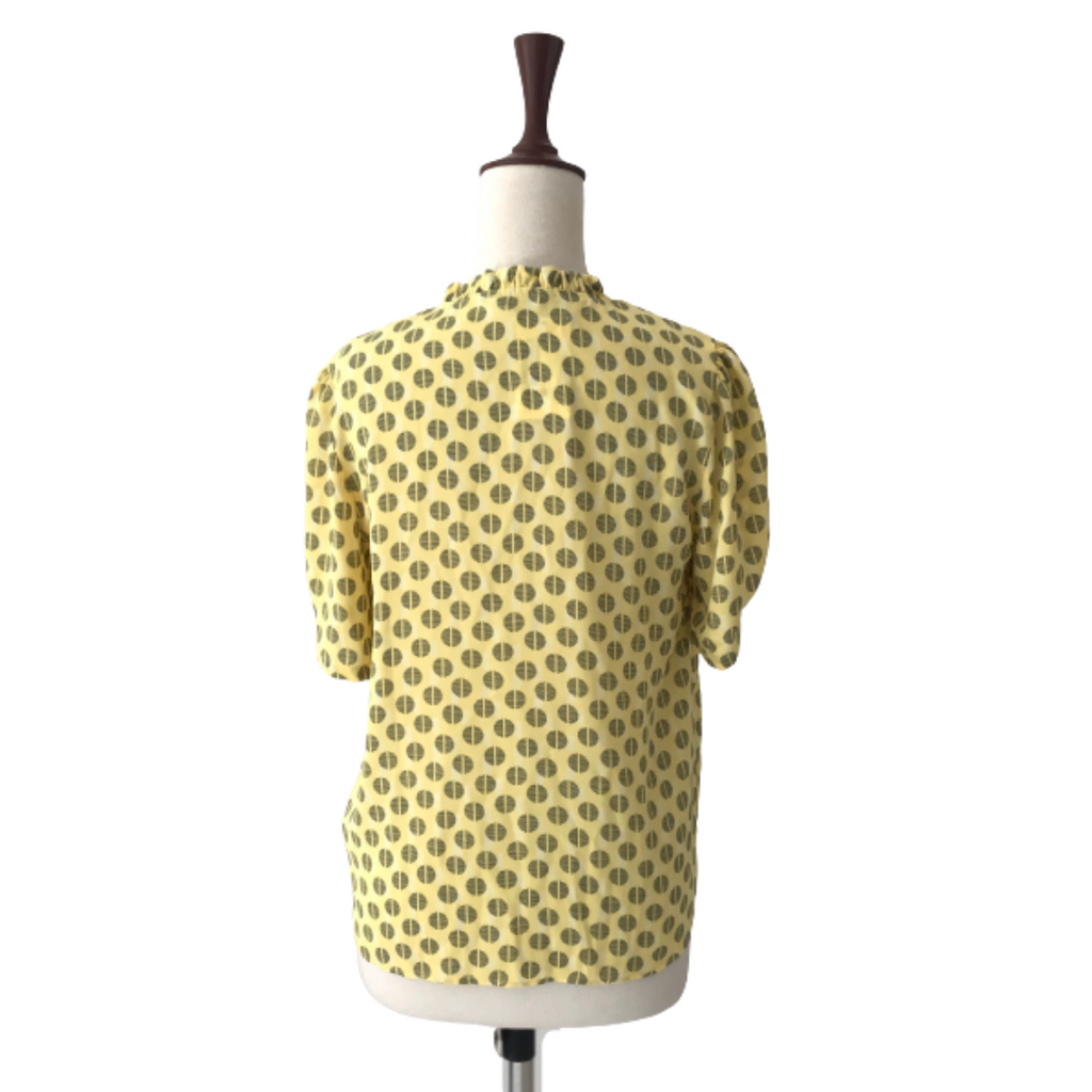 MAX Yellow Printed Blouse | Brand New |