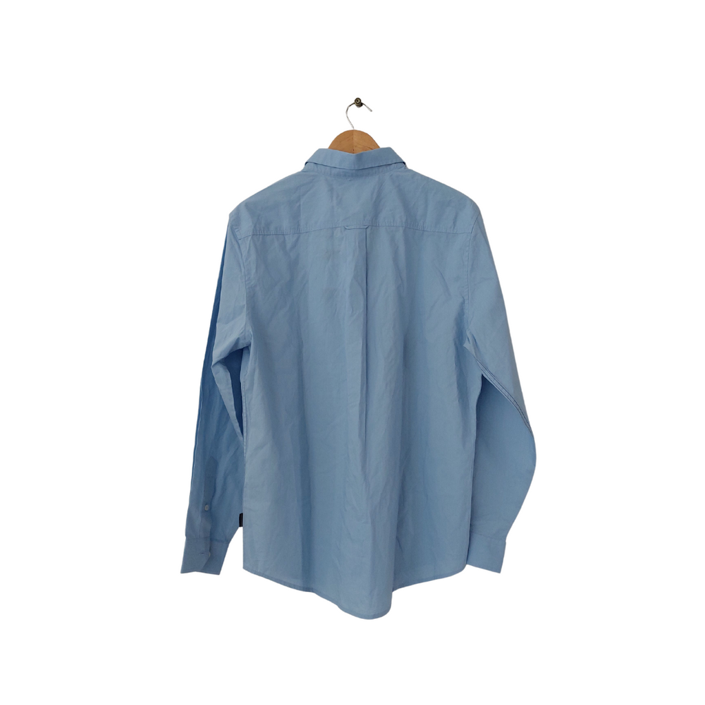 Beverly Hills Polo Club Men's Light Blue Collared Shirt | Brand New |