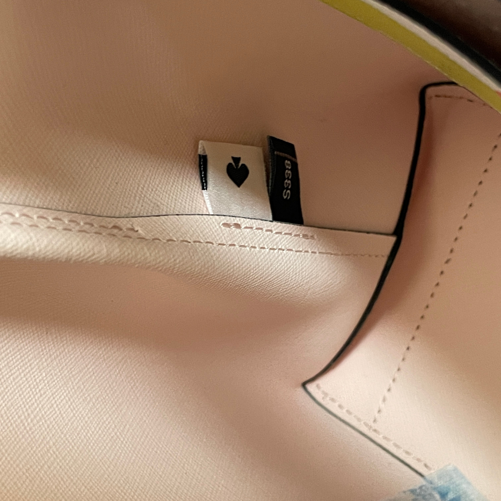 Kate Spade White 'Eva Lemon Zest' Top-zip Small Leather Satchel | Brand New |