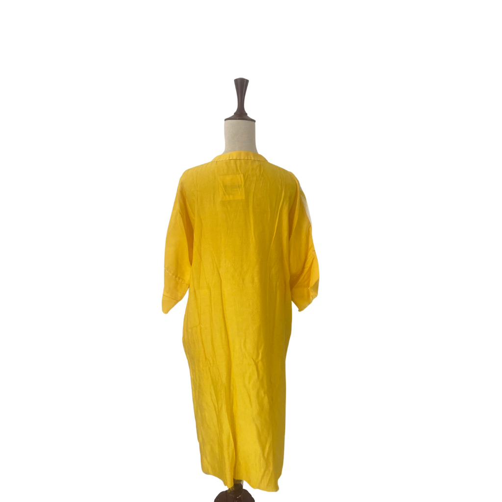 Ayesha Khurram Yellow Tie Dye Kurta | Brand New |