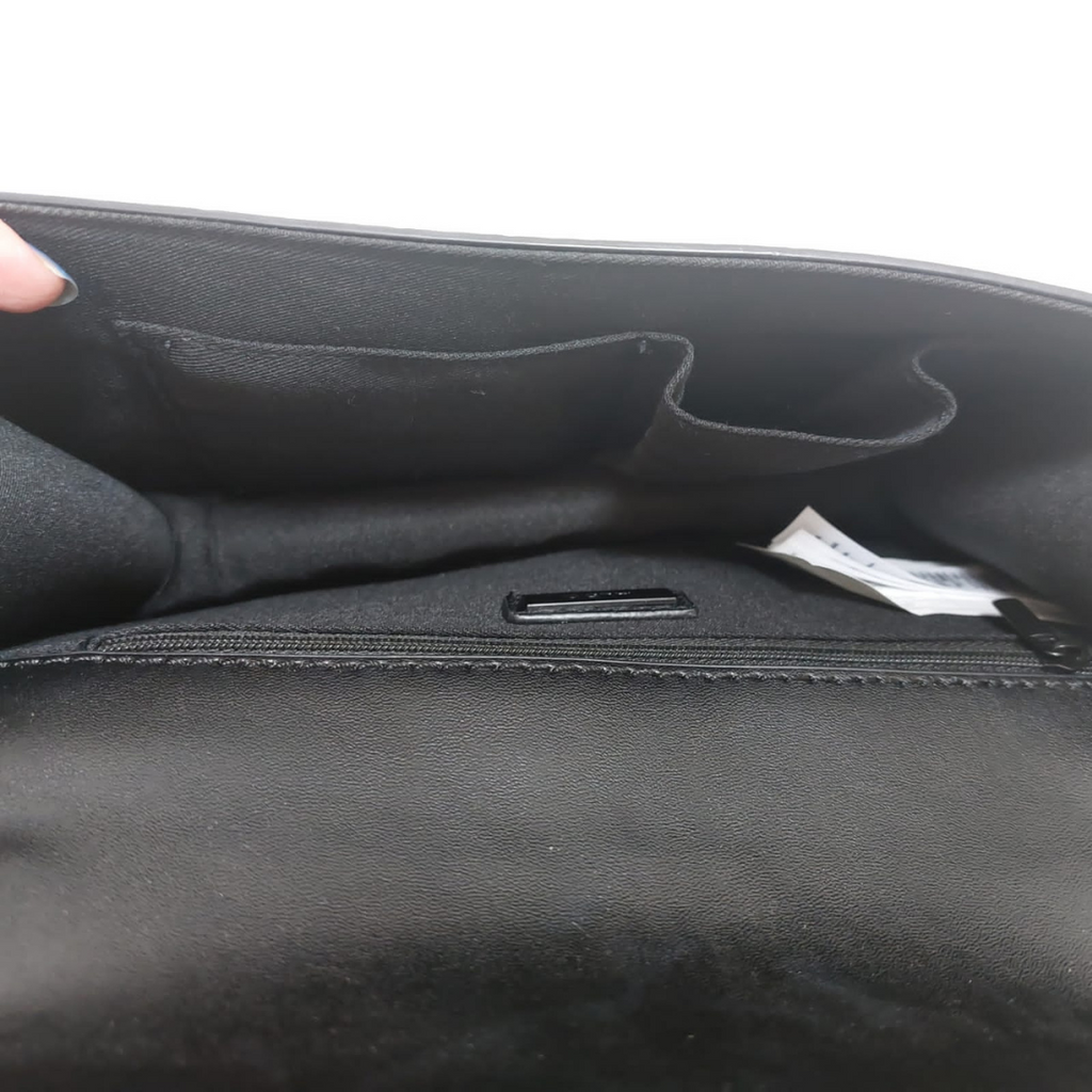 ALDO Black Textured Ocerrann Crossbody Bag | Gently Used |