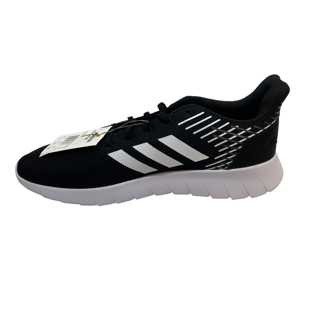 Adidas Black and White 'ASWEERUN' Men's Running Shoes | Brand New |