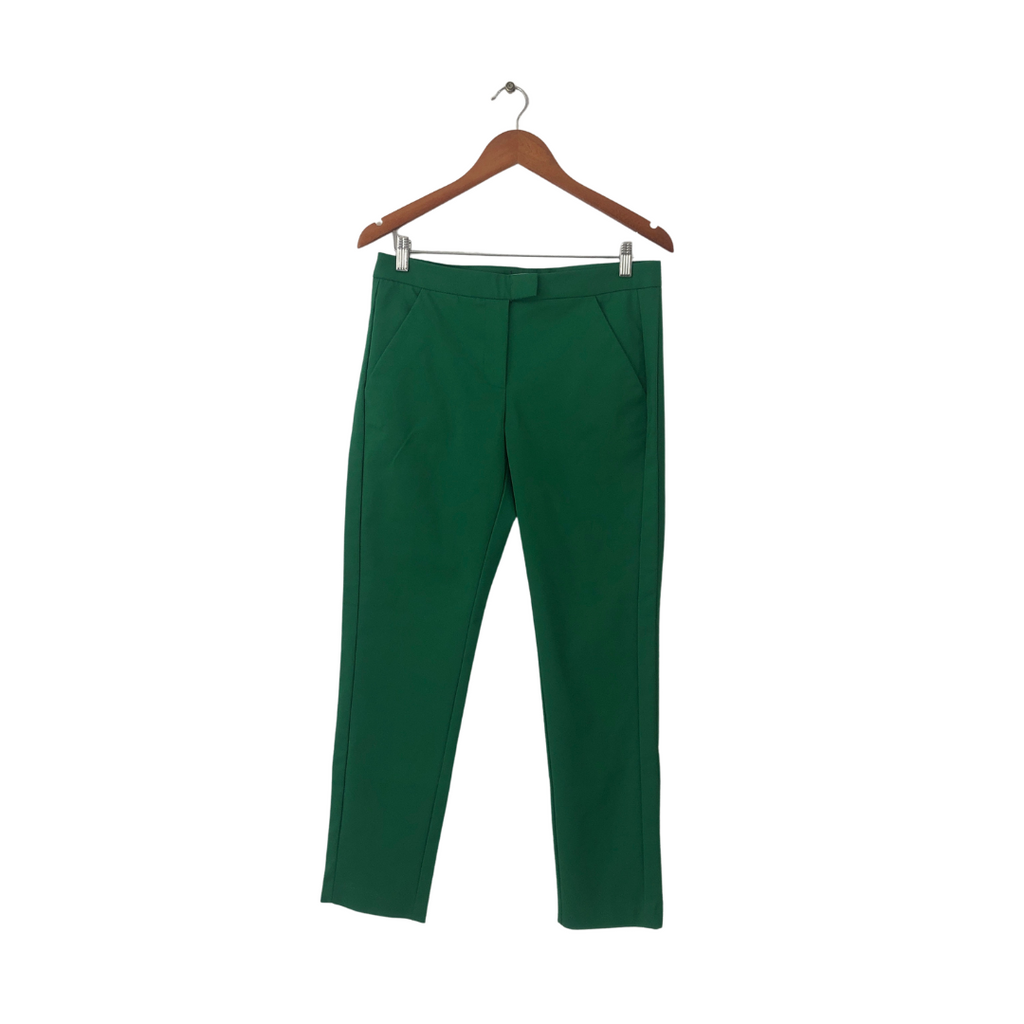 Mango Green Straight-Leg Pants | Gently Used |