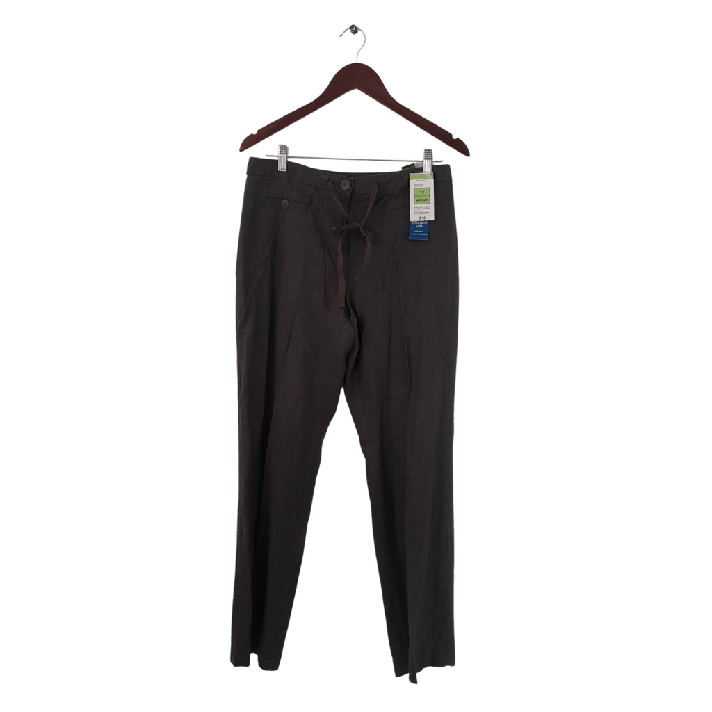 Marks & Spencer Grey Straight-leg Pants | Brand New |