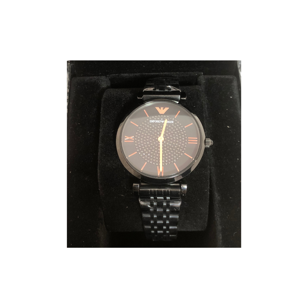 Emporio Armani AR11245 Black Watch Brand New Secret Stash