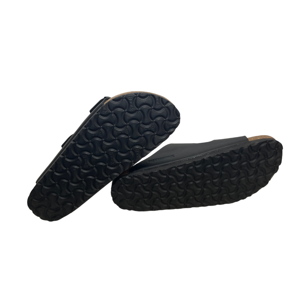 Birkenstock 'Arizona' Black Leather Sandals | Brand New |
