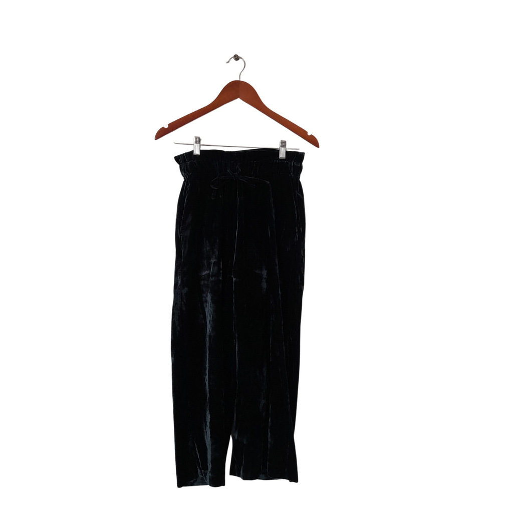 ZARA Green Velvet Jogger Waist Pants | Gently Used |