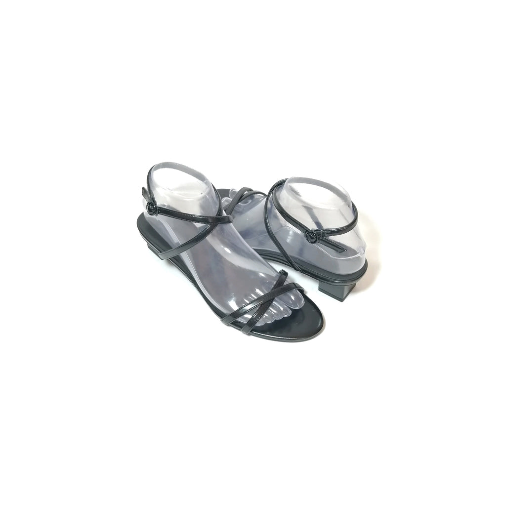 Charles & Keith Black Strappy Sandals