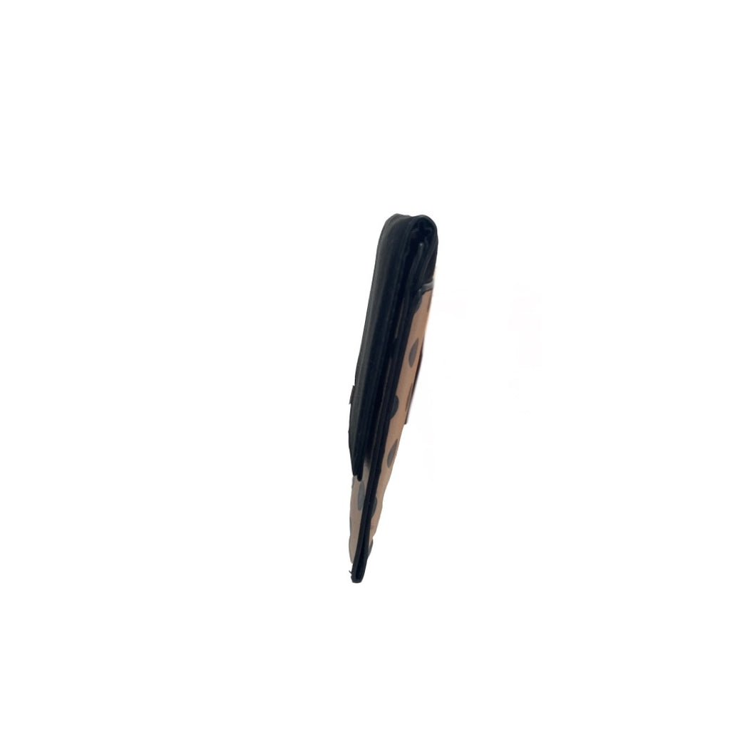 New Look Black Suede & Polka Dot Clutch | Brand New |