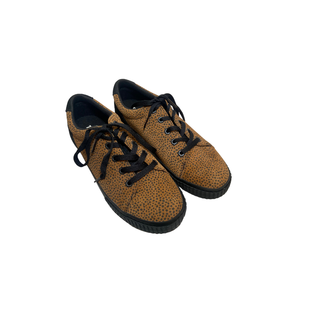 Timberland Brown Animal Print Sneakers | Brand New |
