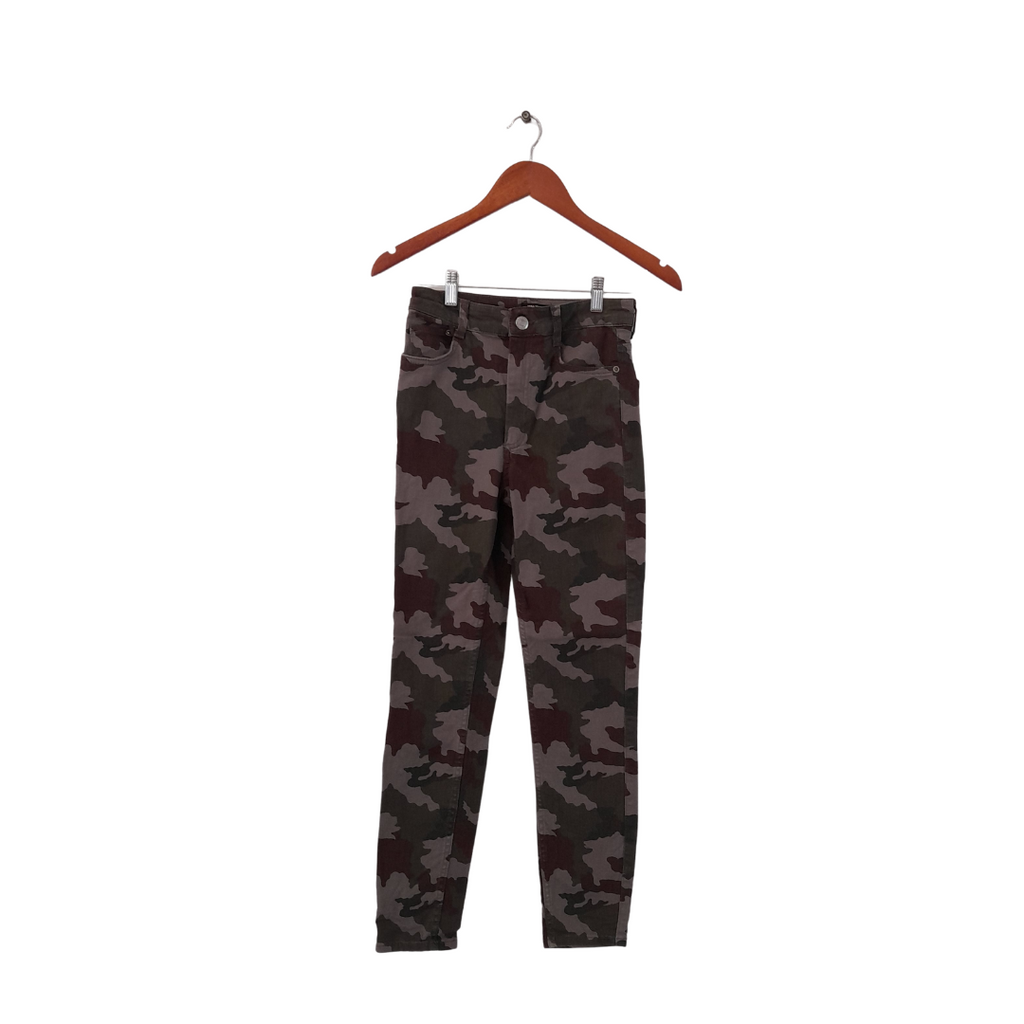 ZARA Camouflage Denim Skinny Jeans | Gently Used |